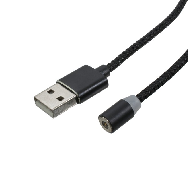 Кабель магнітний 3 в 1 USB 2.0 - Type-C, Micro USB, Lightning 1 м Patron (PN-MAGN-3IN1)