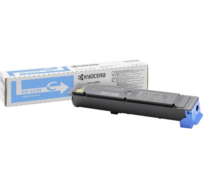 Тонер-картридж TK-5195C блакитний Kyocera Mita (1T02R4CNL0)