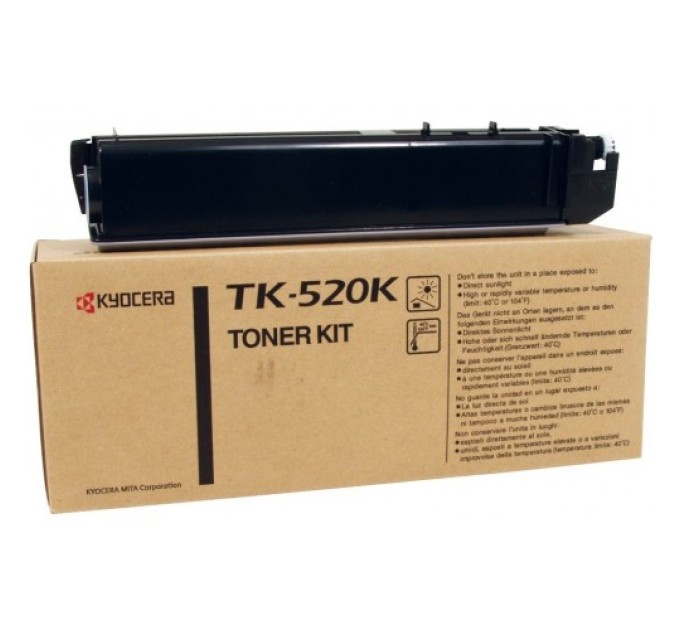 Тонер-картридж TK-520K чорний Kyocera Mita (1T02HJ0EU0)