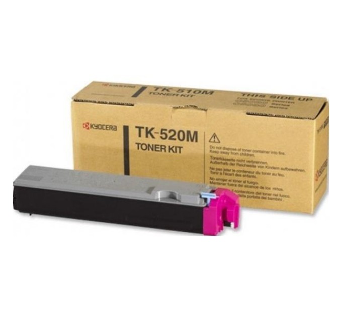 Тонер-картридж TK-520M пурпуровий Kyocera Mita (1T02HJBEU0)