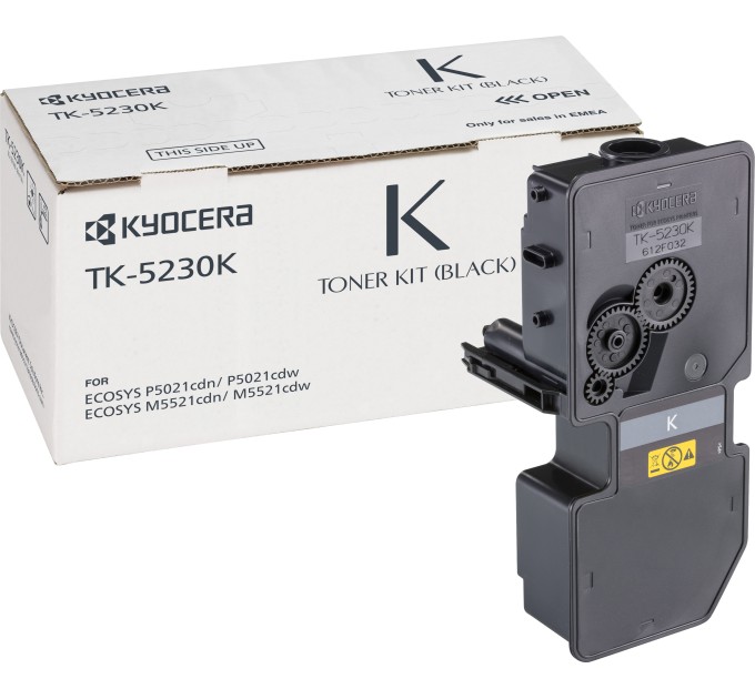 Тонер-картридж TK-5230K чорний Kyocera Mita (1T02R90NL0)