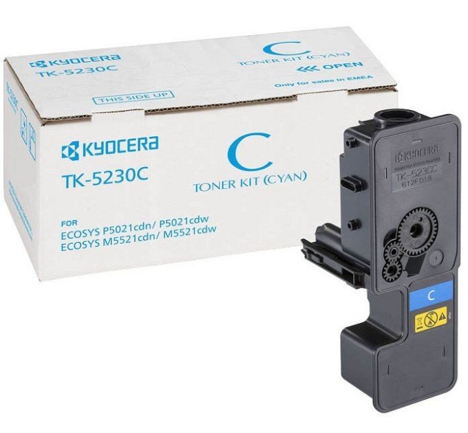 Тонер-картридж TK-5230C блакитний Kyocera Mita (1T02R9CNL0)