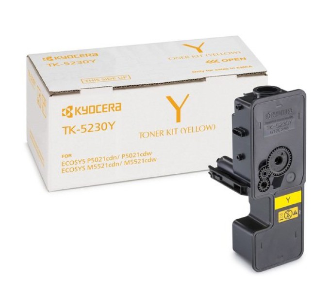 Тонер-картридж TK-5230Y жовтий Kyocera Mita (1T02R9ANL0)