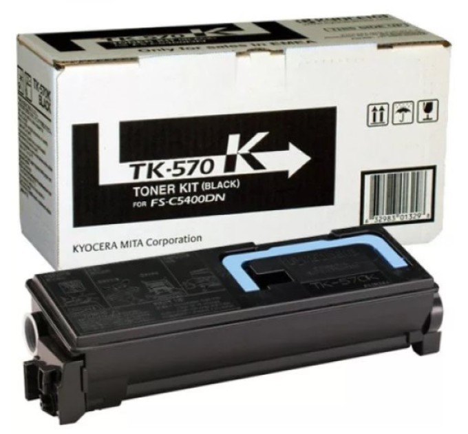 Тонер-картридж TK-570K чорний Kyocera Mita (1T02HG0EU0)