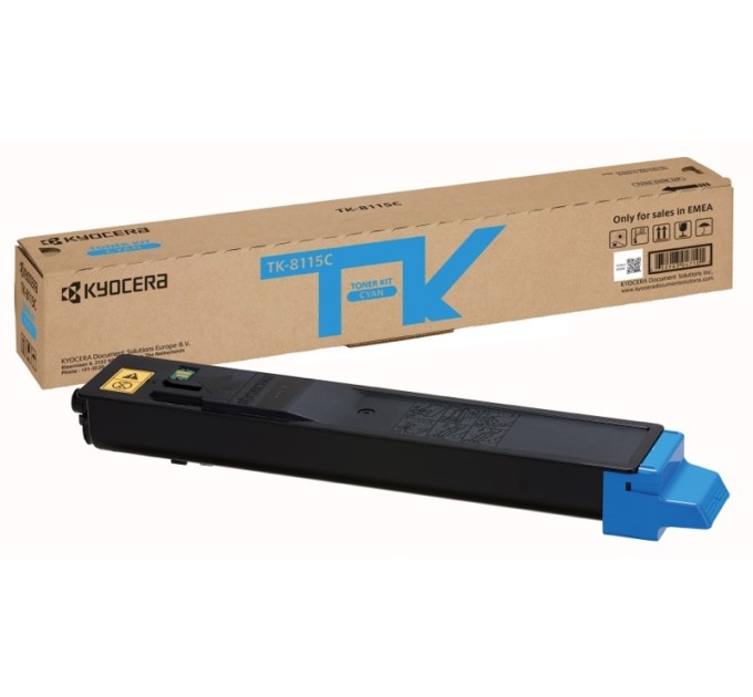 Тонер-картридж TK-8115C блакитний Kyocera Mita (1T02P3CNL0)