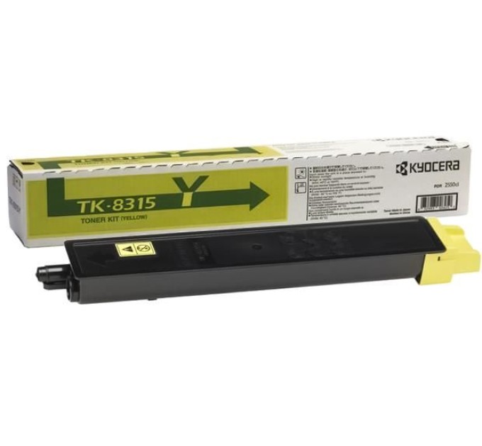 Тонер-картридж TK-8315Y жовтий Kyocera Mita (1T02MVANL0)
