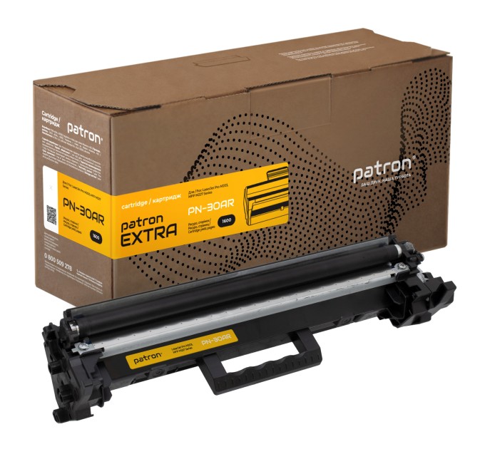 Тонер-картридж сумісний HP 30A (CF230A) Extra Patron (PN-30AR)