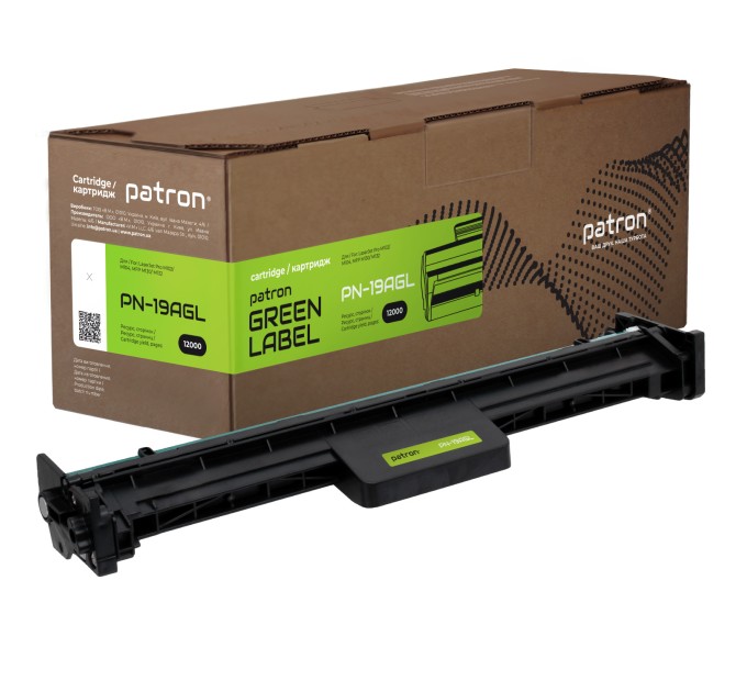 Драм-картридж сумісний HP 19A (CF219A) Green Label Patron (PN-19AGL)