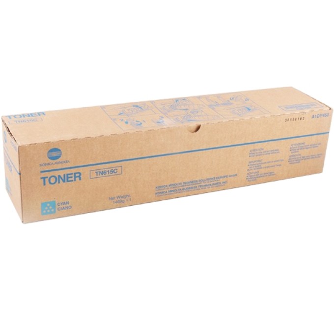 Тонер-картридж TN-615C блакитний Konica Minolta (A1DY450)