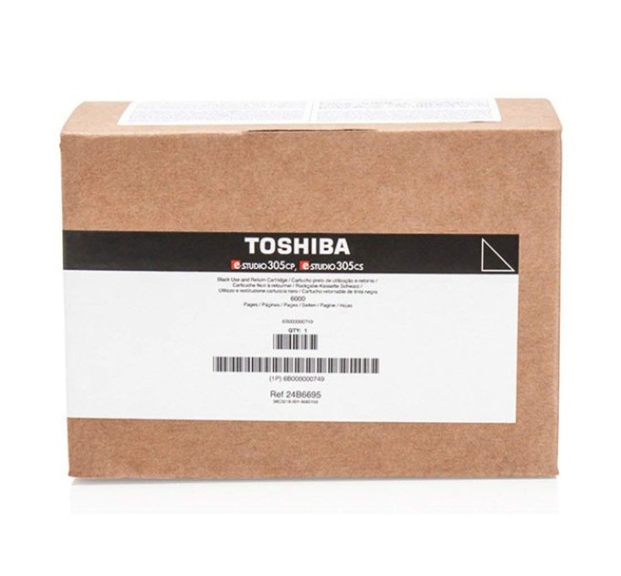 Тонер-картридж T-FC305PK-R чорний Toshiba (6B000000749)