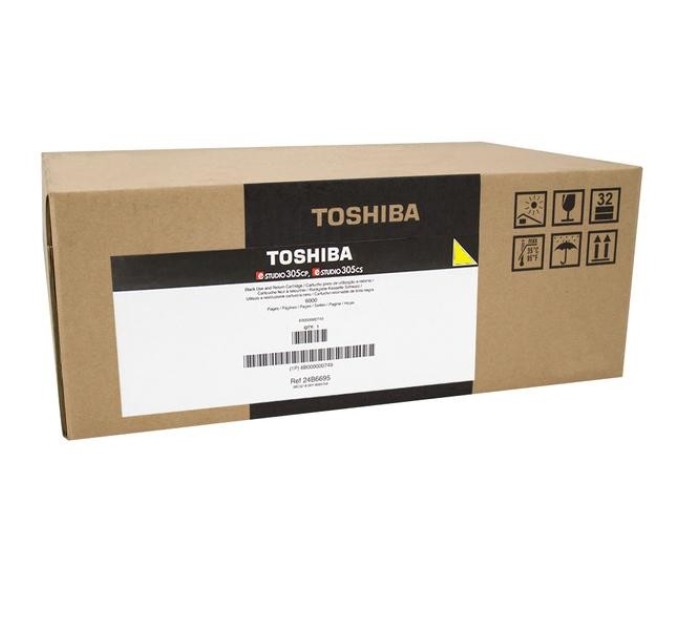 Тонер-картридж T-FC305PC-R блакитний Toshiba (6B000000747)