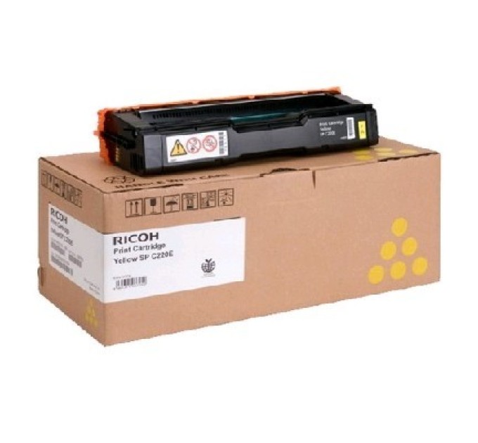 Тонер-картридж SP C220E жовтий Ricoh (406055)