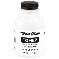 Тонер Kyocera Mita FS-C5200DN флакон, 100 г, чорний Tomoegawa (TSM-VF-01K-100)