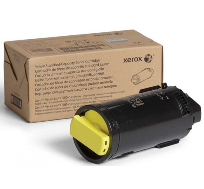 Тонер-картридж VLC500/C505 жовтий Xerox (106R03886)