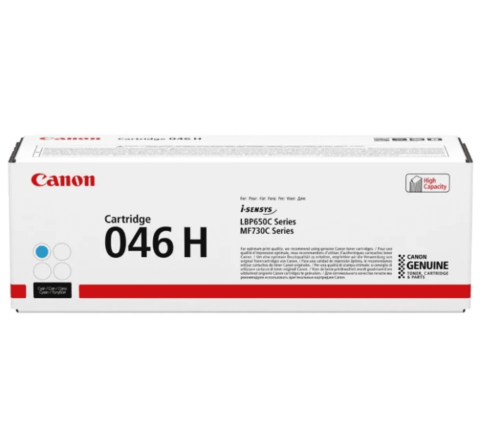 Картридж 046 H блакитний Canon (1253C002)