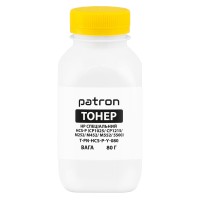 Тонер HP спеціальний HCS-P флакон, 80 г, жовтий Patron (PN-HCS-P-Y-080)