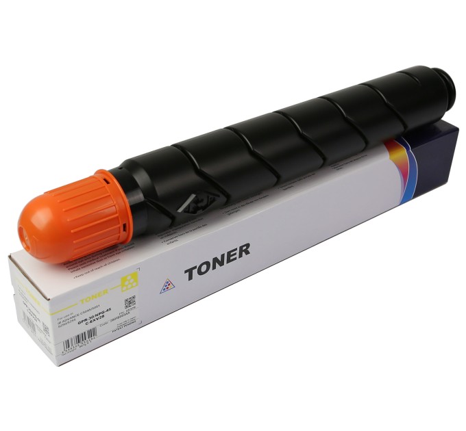 Тонер-картридж сумісний Canon IR-C5045, C-EXV28 667г, жовтий CET (CET5329)