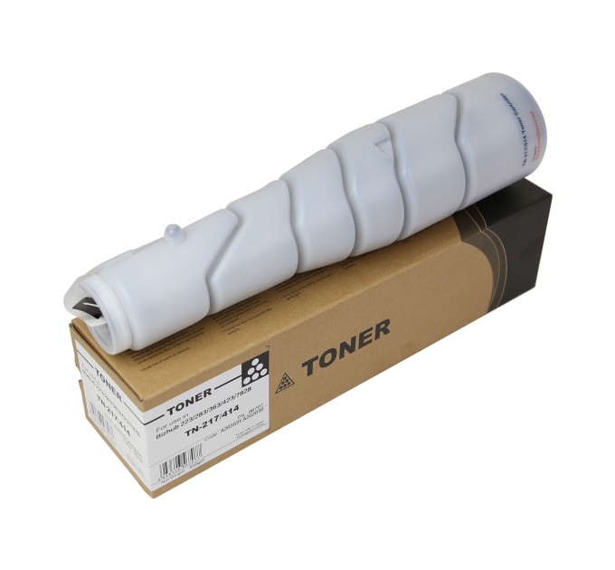 Тонер-картридж сумісний Konica Minolta Bizhub 223, TN-217/TN414 512г CET (CET6707/CET6707U)