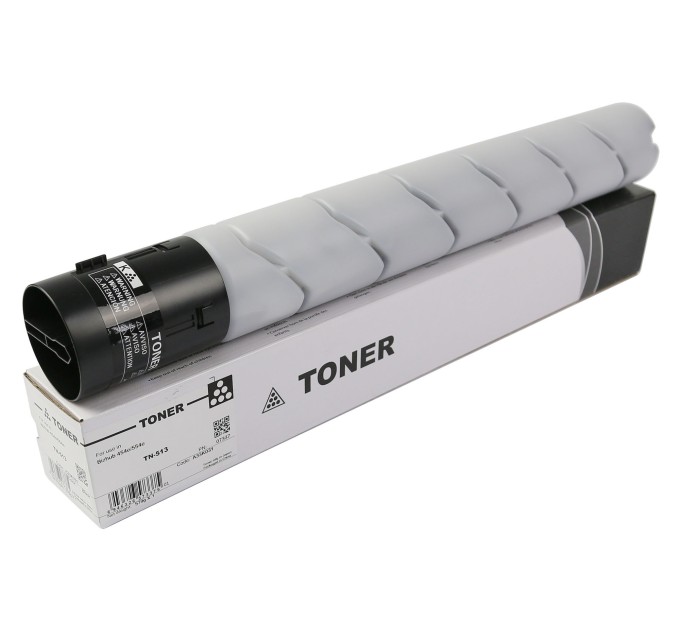 Тонер-картридж сумісний Konica Minolta Bizhub 454, TN-513 579г CET (CET7337)