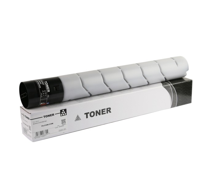Тонер-картридж сумісний Konica Minolta Bizhub C220, TN-216K/319K 524г, чорний CET (CET6839)