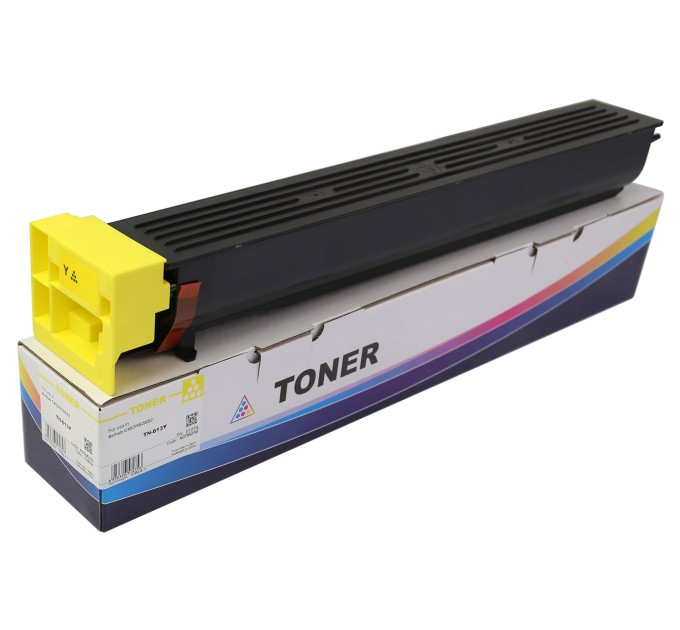 Тонер-картридж сумісний Konica Minolta Bizhub C452, TN-613Y 510г, жовтий CET (CET7274)