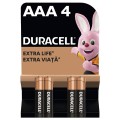 Батарейка LR03-АAA лужна, MN2400, блістер, 4 шт. Duracell (5014461/5005967/5014442)