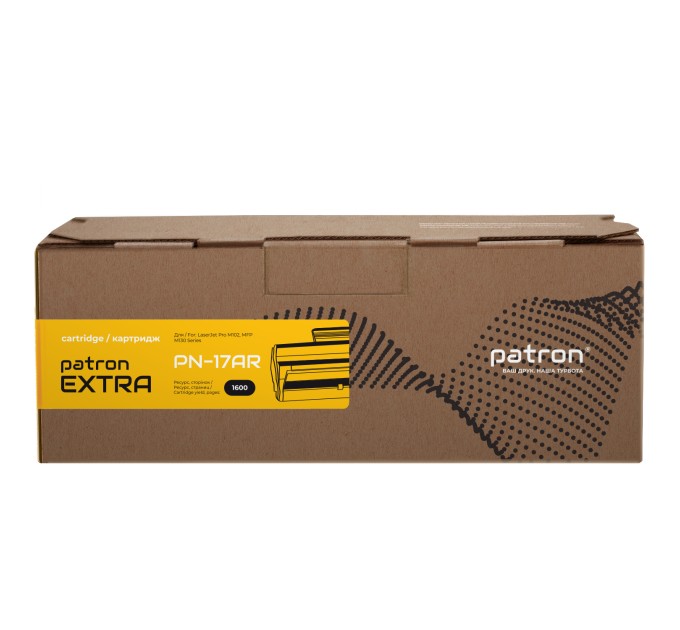 Тонер-картридж сумісний HP 17A (CF217A) Extra Patron (PN-17AR)