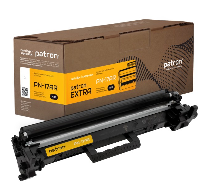 Тонер-картридж сумісний HP 17A (CF217A) Extra Patron (PN-17AR)