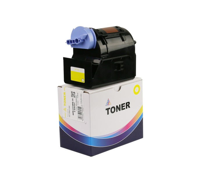 Тонер-картридж сумісний Canon IR-C2880, C-EXV21 260г, жовтий CET (CET6571)