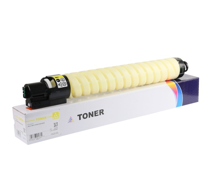 Тонер-картридж сумісний Ricoh MPC2000, 884963/888637/841339 360г, жовтий CET (CET6438U)