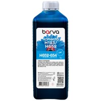Чорнило для HP 46/123/651/652 спеціальне 1 л, водорозчинне, блакитне Barva (H652-654)