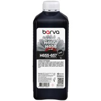 Чорнило для HP 122/178/650/655 спеціальне 1 л, пігментне, чорне Barva (H655-657)