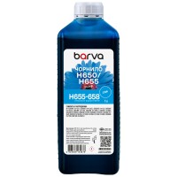 Чорнило для HP 122/178/650/655 спеціальне 1 л, водорозчинне, блакитне Barva (H655-658)