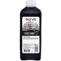 Чорнило для Canon CLI-471/CLI-481 BK спеціальне 1 л, водорозчинне, чорне Barva (C471-662)