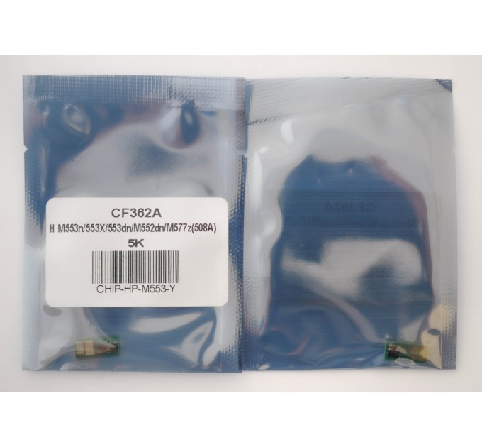 Чип HP CLJ M553, CF362A 5K, жовтий Everprint (CHIP-HP-M553-Y)