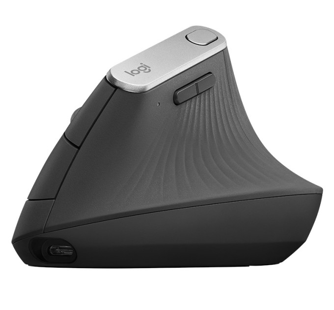 Миша бездротова MX Vertical Advanced Ergonomic, графітова Logitech (910-005448)