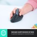 Миша бездротова MX Vertical Advanced Ergonomic, графітова Logitech (910-005448)