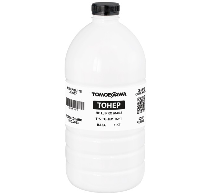 Тонер HP LJ Pro M402 флакон, 1 кг Tomoegawa (TSM-HM-02-1)