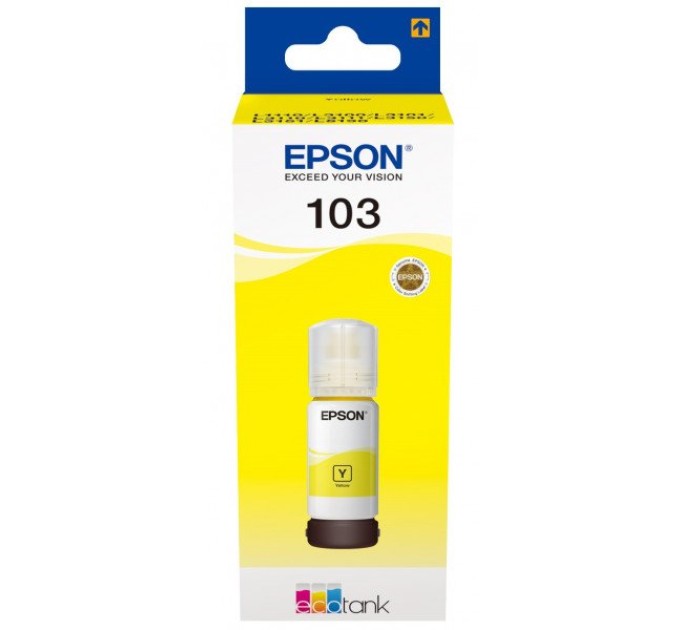 Чорнило 103 жовті, 65 мл Epson (C13T00S44A)