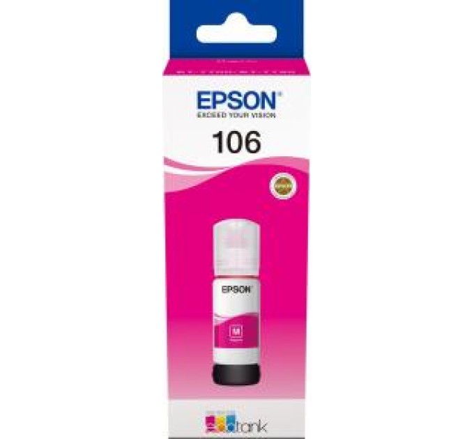 Чорнило 106 пурпурові, 70 мл Epson (C13T00R340)