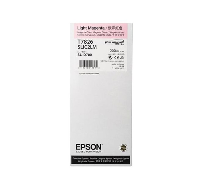 Картридж D700 світло-пурпуровий Epson (C13T782600)
