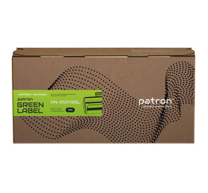 Картридж сумісний Samsung MLT-D104S (ML-1660) Green Label Patron (PN-D104GL)