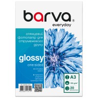 Фотопапір глянцевий 150 г/м2, A3, 20 арк Everyday Barva (IP-CE150-277)