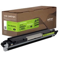Тонер-картридж сумісний HP 130A (CF350A) Green Label, чорний Patron (PN-130AKGL)