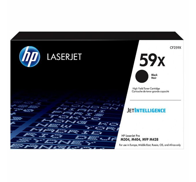 Картридж 59X чорний HP (CF259X)