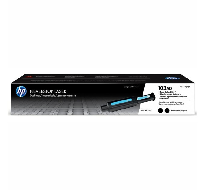 Тонер-картридж 103AD Neverstop Laser чорний HP (W1103AD)