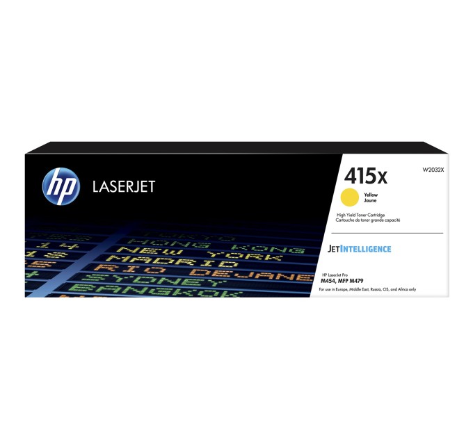 Картридж 415X жовтий HP (W2032X)