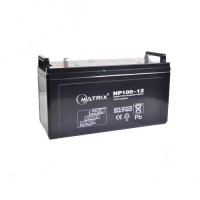 Акумулятор для ДБЖ 12В, 100 Aг Matrix (NP100-12) Акумулятор для ДБЖ 12В, 100 Aг Matrix (NP100-12)