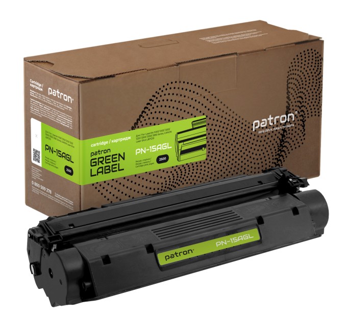 Картридж сумісний HP 15A (C7115A) Green Label Patron (PN-15AGL)