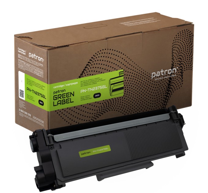 Тонер-картридж сумісний Brother TN-2375 Green Label Patron (PN-TN2375GL)